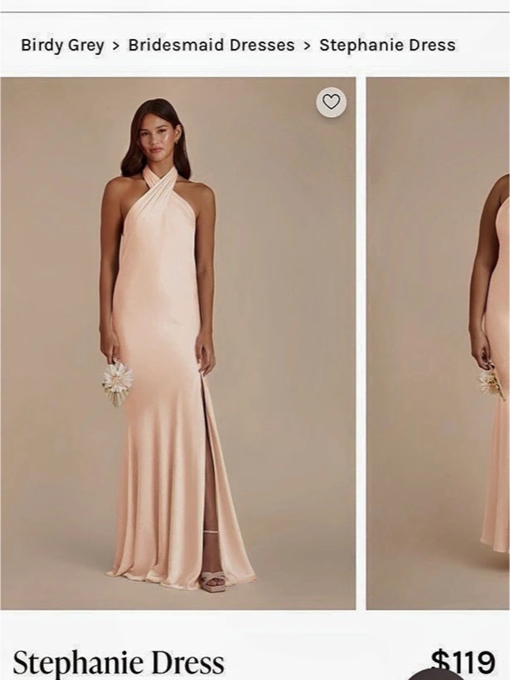 Birdy Grey Stephanie Dress Pink Maxi Dress New with tags